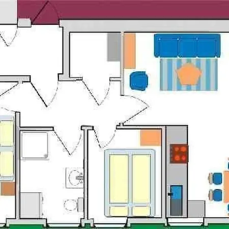 Apartamento Strandnahe Mit Terrasse Und Parkplatz By Interhome *